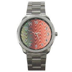 Texture Digital Painting Digital Art Sport Metal Watch by Nexatart