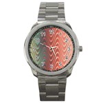 Texture Digital Painting Digital Art Sport Metal Watch Front