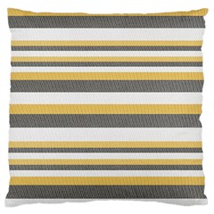 Textile Design Knit Tan White Standard Flano Cushion Case (one Side) by Nexatart