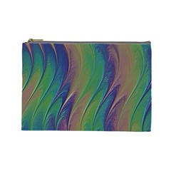 Texture Abstract Background Cosmetic Bag (large)  by Nexatart