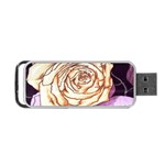 Texture Flower Pattern Fabric Design Portable USB Flash (Two Sides) Front