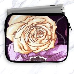 Texture Flower Pattern Fabric Design Apple Ipad 2/3/4 Zipper Cases by Nexatart