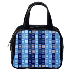 Textile Structure Texture Grid Classic Handbags (one Side) by Nexatart