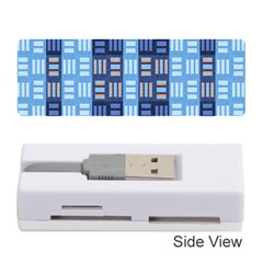 Textile Structure Texture Grid Memory Card Reader (stick)  by Nexatart