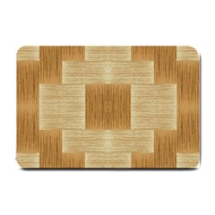 Texture Surface Beige Brown Tan Small Doormat  by Nexatart