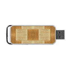 Texture Surface Beige Brown Tan Portable Usb Flash (one Side) by Nexatart