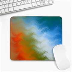 Texture Glass Colors Rainbow Large Mousepads by Nexatart