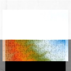 Texture Glass Colors Rainbow Rectangular Jigsaw Puzzl by Nexatart