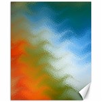 Texture Glass Colors Rainbow Canvas 16  x 20   15.75 x19.29  Canvas - 1