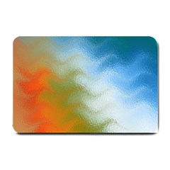 Texture Glass Colors Rainbow Small Doormat  by Nexatart