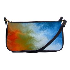 Texture Glass Colors Rainbow Shoulder Clutch Bags by Nexatart