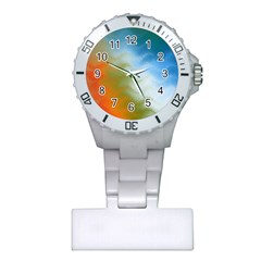 Texture Glass Colors Rainbow Plastic Nurses Watch by Nexatart