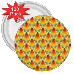 The Colors Of Summer 3  Buttons (100 Pack)  by Nexatart