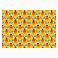 The Colors Of Summer Large Glasses Cloth (2-side) by Nexatart