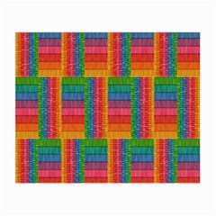 Texture Surface Rainbow Festive Small Glasses Cloth by Nexatart