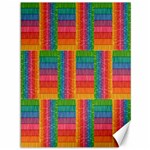 Texture Surface Rainbow Festive Canvas 36  x 48   35.26 x46.15  Canvas - 1