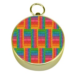 Texture Surface Rainbow Festive Gold Compasses by Nexatart