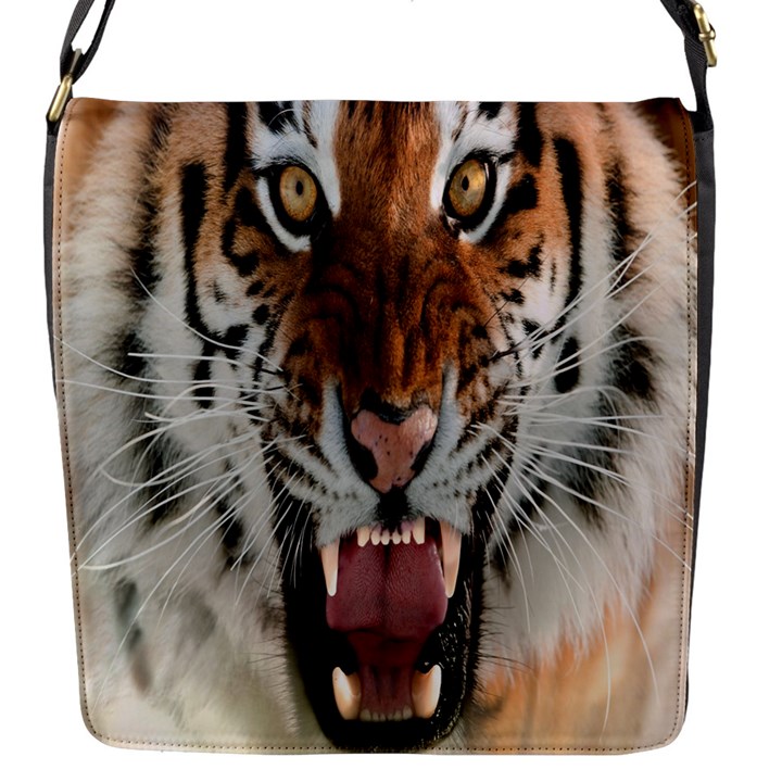 Tiger  Flap Messenger Bag (S)