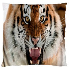 Tiger  Large Flano Cushion Case (Two Sides)