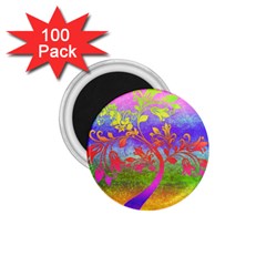 Tree Colorful Mystical Autumn 1 75  Magnets (100 Pack)  by Nexatart