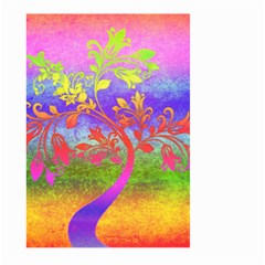 Tree Colorful Mystical Autumn Large Garden Flag (two Sides) by Nexatart