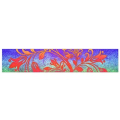 Tree Colorful Mystical Autumn Flano Scarf (small) by Nexatart