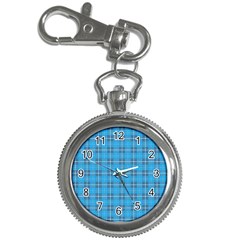 The Checkered Tablecloth Key Chain Watches by Nexatart