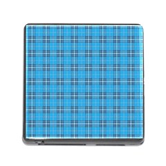 The Checkered Tablecloth Memory Card Reader (square) by Nexatart