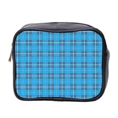 The Checkered Tablecloth Mini Toiletries Bag 2-side by Nexatart