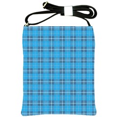 The Checkered Tablecloth Shoulder Sling Bags by Nexatart