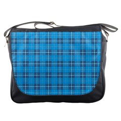 The Checkered Tablecloth Messenger Bags by Nexatart