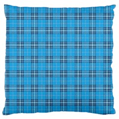 The Checkered Tablecloth Large Cushion Case (two Sides) by Nexatart