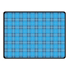 The Checkered Tablecloth Double Sided Fleece Blanket (small)  by Nexatart