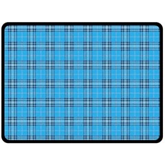 The Checkered Tablecloth Double Sided Fleece Blanket (large)  by Nexatart