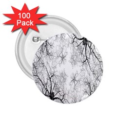 Tree Knots Bark Kaleidoscope 2 25  Buttons (100 Pack)  by Nexatart