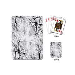 Tree Knots Bark Kaleidoscope Playing Cards (mini)  by Nexatart