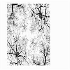 Tree Knots Bark Kaleidoscope Large Garden Flag (two Sides) by Nexatart