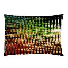 Triangle Patterns Pillow Case by Nexatart