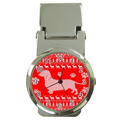 Ugly X Mas Design Money Clip Watches by Nexatart