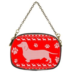 Ugly X Mas Design Chain Purses (one Side)  by Nexatart