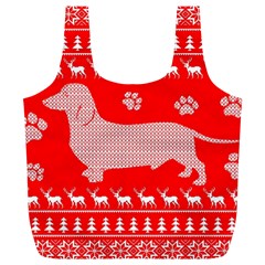 Ugly X Mas Design Full Print Recycle Bags (l)  by Nexatart