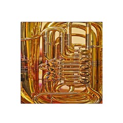 Tuba Valves Pipe Shiny Instrument Music Satin Bandana Scarf by Nexatart