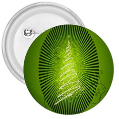 Vector Chirstmas Tree Design 3  Buttons