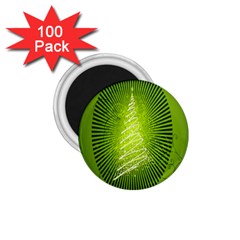 Vector Chirstmas Tree Design 1 75  Magnets (100 Pack)  by Nexatart