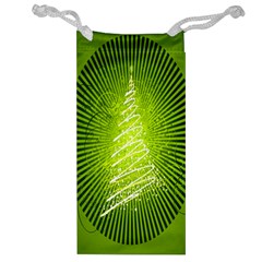 Vector Chirstmas Tree Design Jewelry Bag