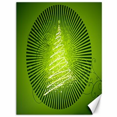 Vector Chirstmas Tree Design Canvas 36  x 48  