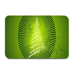 Vector Chirstmas Tree Design Plate Mats