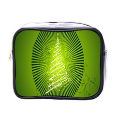 Vector Chirstmas Tree Design Mini Toiletries Bags