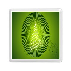 Vector Chirstmas Tree Design Memory Card Reader (Square) 