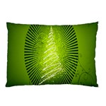 Vector Chirstmas Tree Design Pillow Case (Two Sides) Front